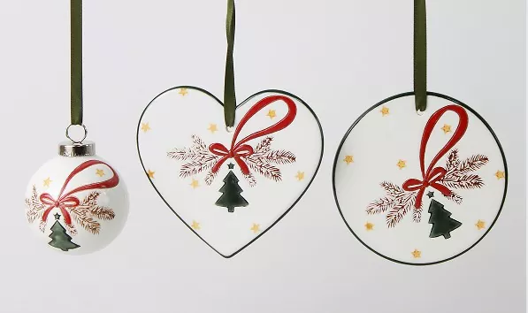 Unique Handmade Ceramic Christmas Tree Decor